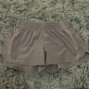 grey athleta girls shorts with pockets